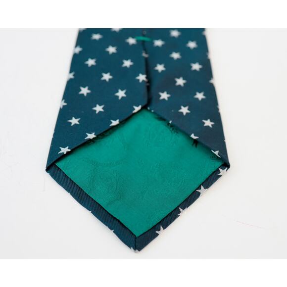 VTG 90s Tommy Hilfiger Stars Stripes Silk Tie Preppy Business Americana Grandpa - Picture 11 of 15